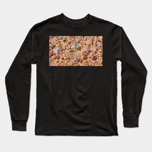 Beach Stones Abstract 3 Long Sleeve T-Shirt